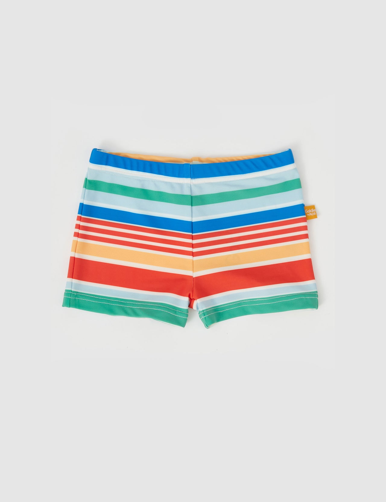 Bold Stripe Unisex Swim Shorties Primary