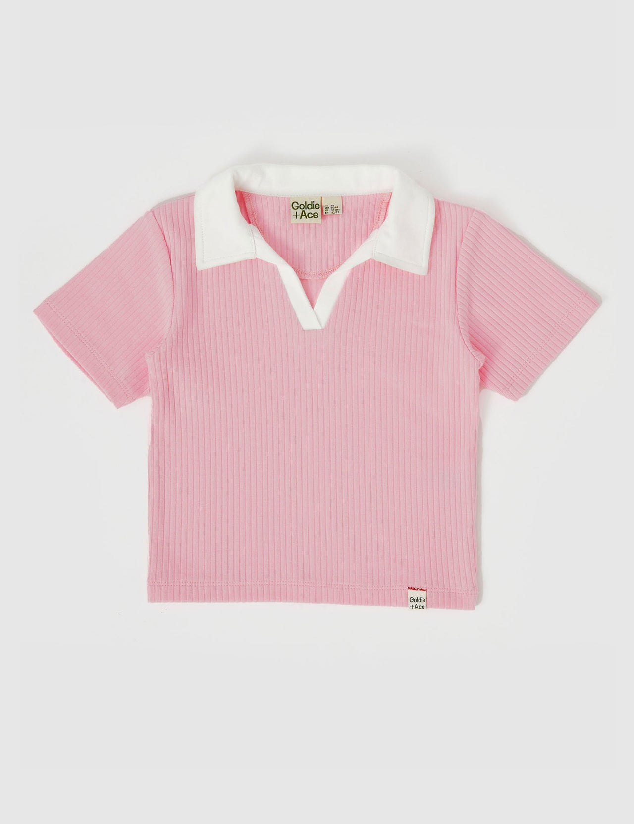 Pia Collared T-Shirt Bubblegum