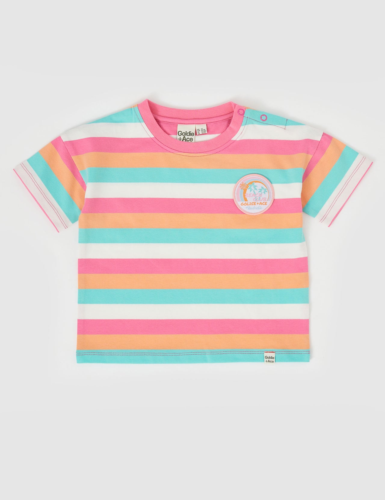 Beach Club Stripe T-Shirt