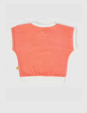 Koala Hug Terry Towelling Tee Melon