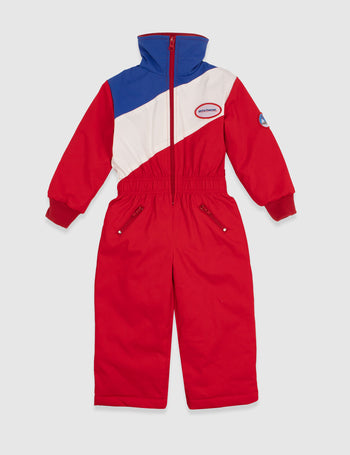 Retro Snow Suit Red