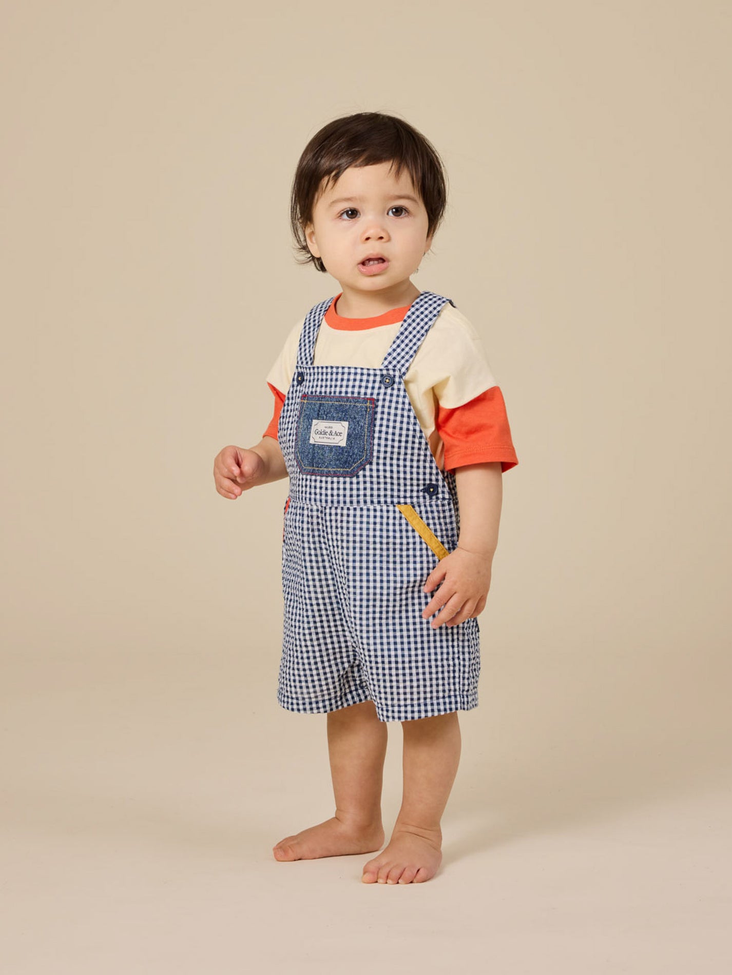 Gingham Colour Pop Burton Overall