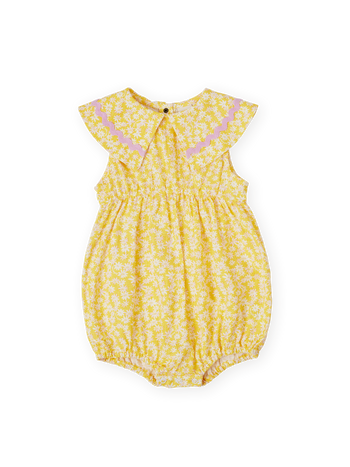 Buttercup Daisy Ava Collared Romper