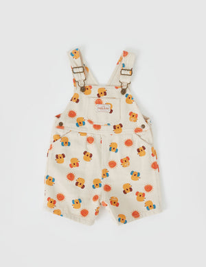 Burton Vintage Washed Denim Koala Overalls
