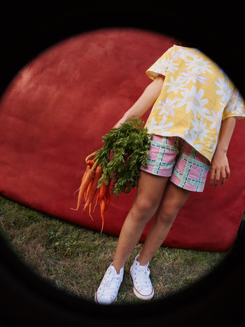 Apple Check Shorts