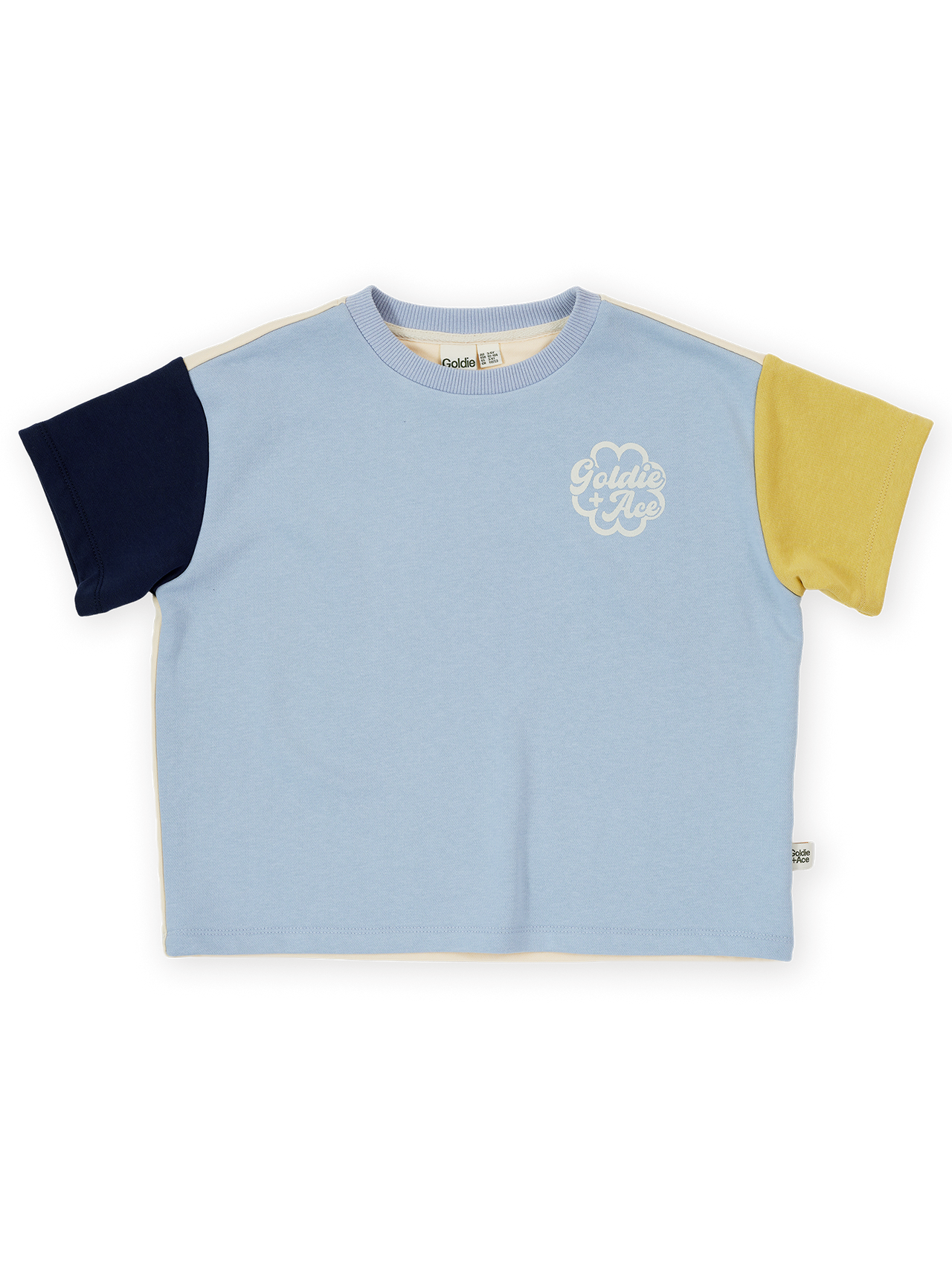 Oversized Sweat Tee Sky Blue