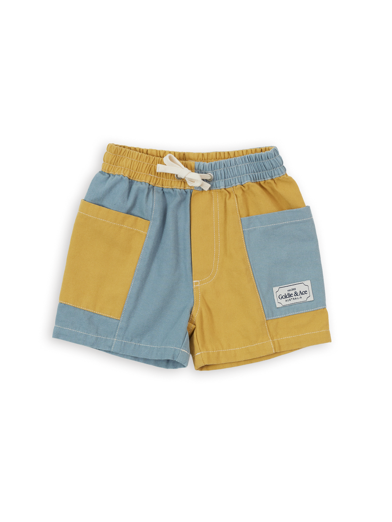 Patchy Pocket Short Sky Blue