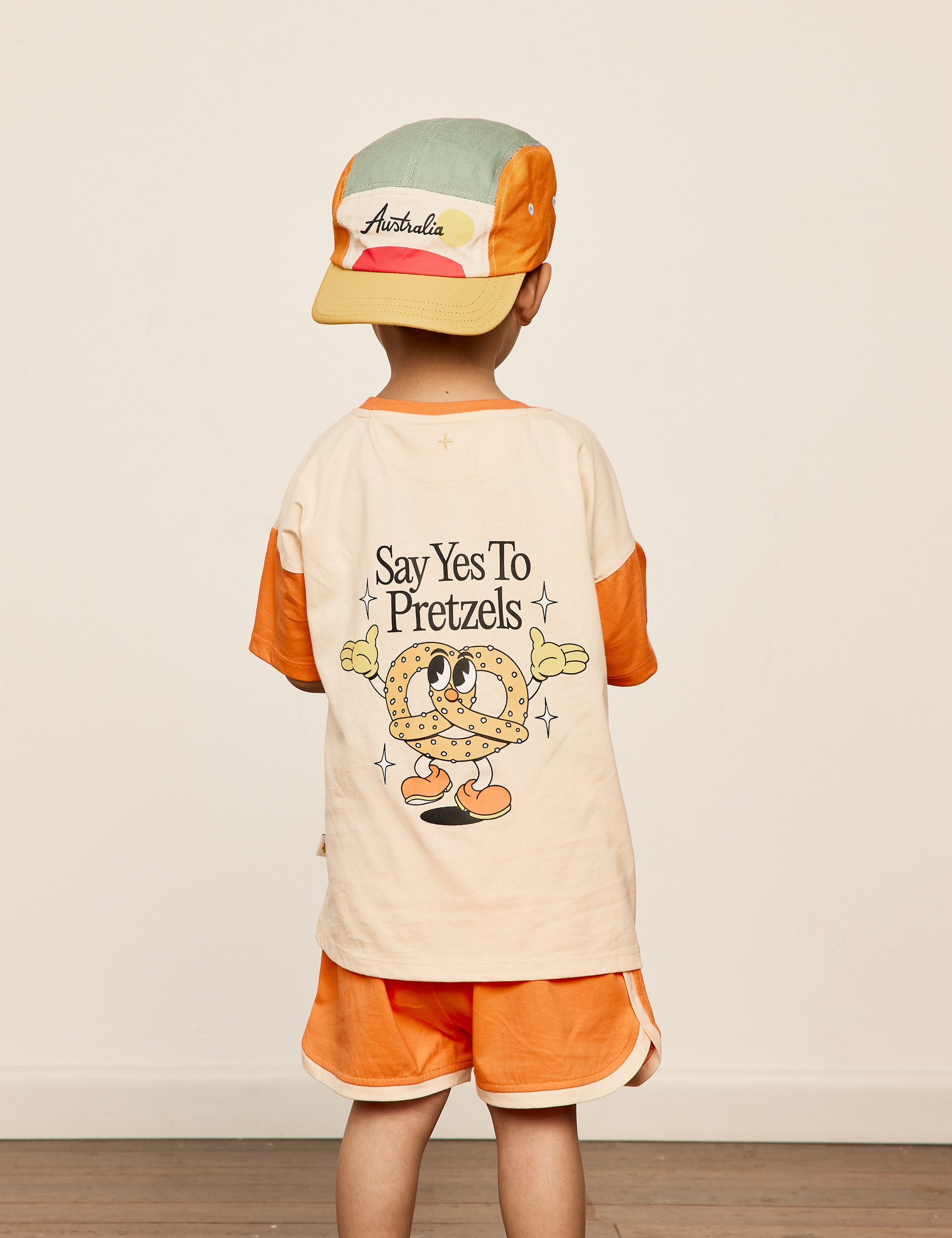 Retro Jersey Short Orange