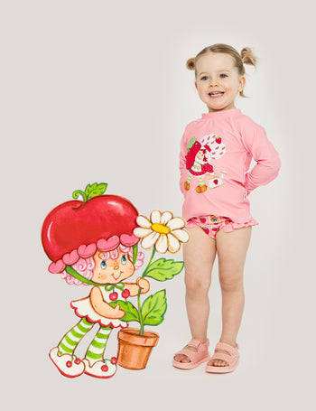 Strawberry Shortcake Strawberry Jam Swim Rash Vest