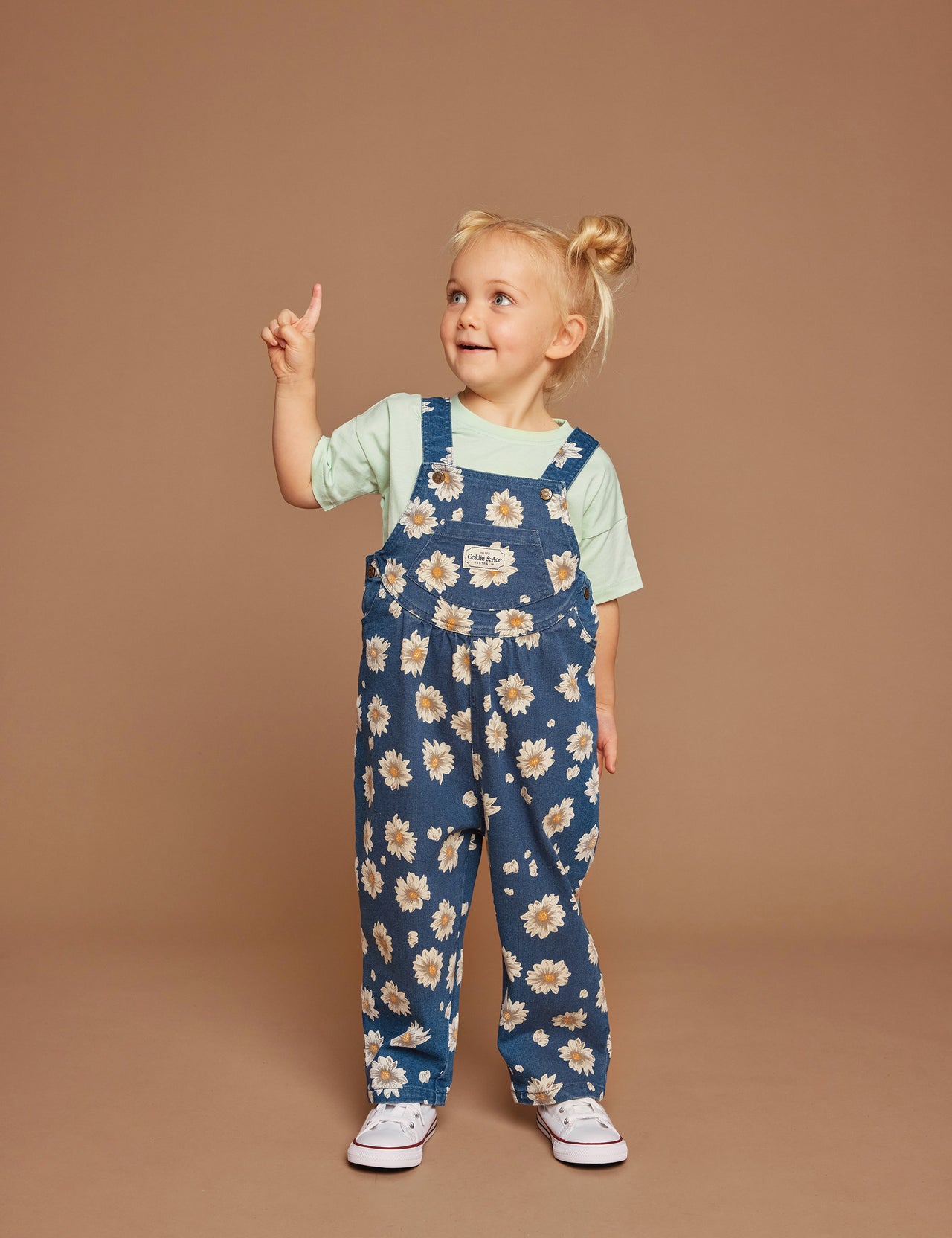 Goldie Vintage Overall Daisy Denim