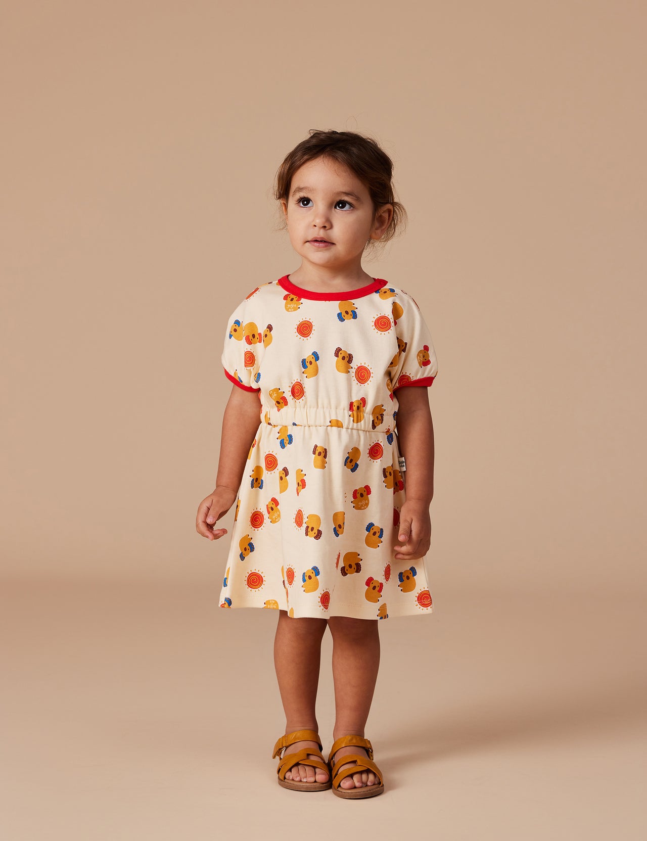 Tammy T-Shirt Dress Klip On Koala Vanilla