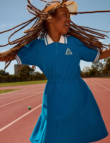 Championship Puff Sleeve Dress