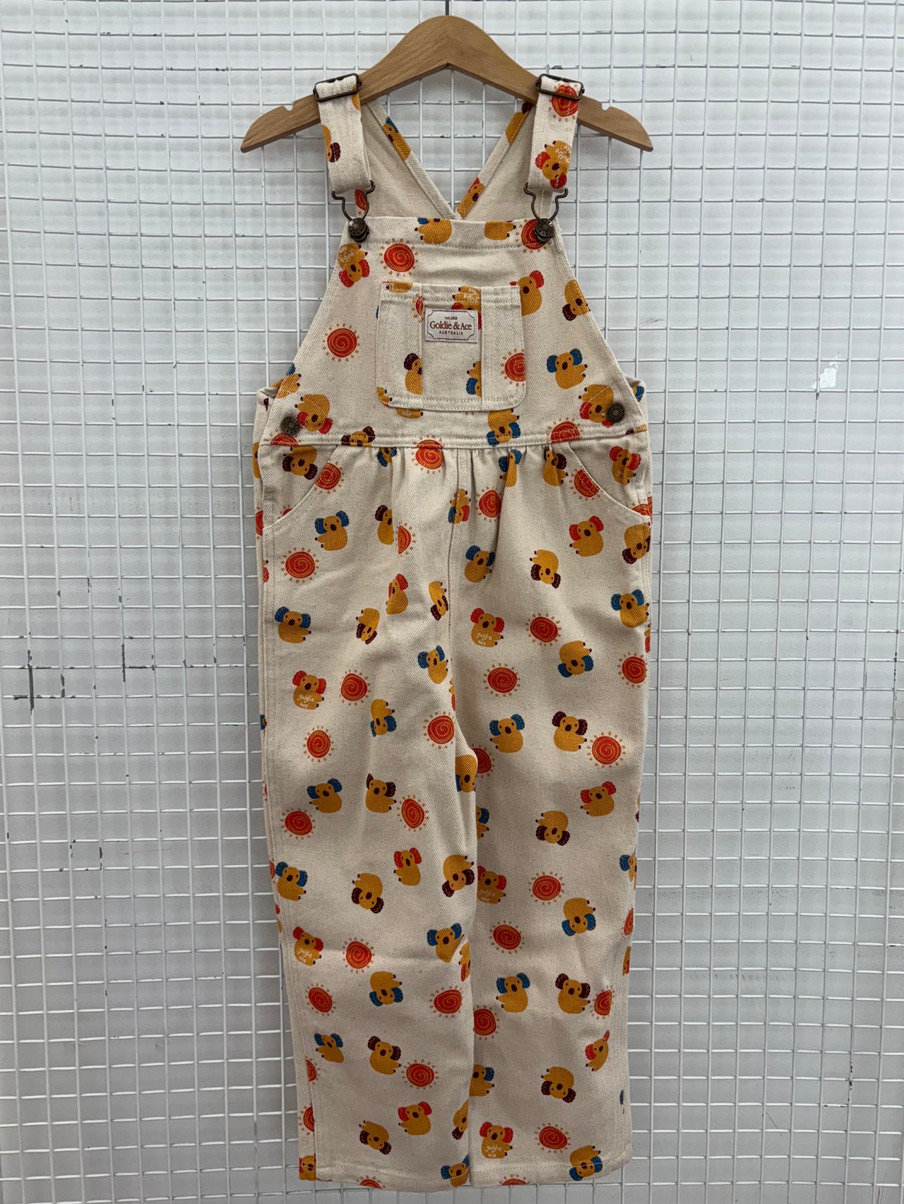 KOALA AUSTIN DENIM OVERALLS - 5Y