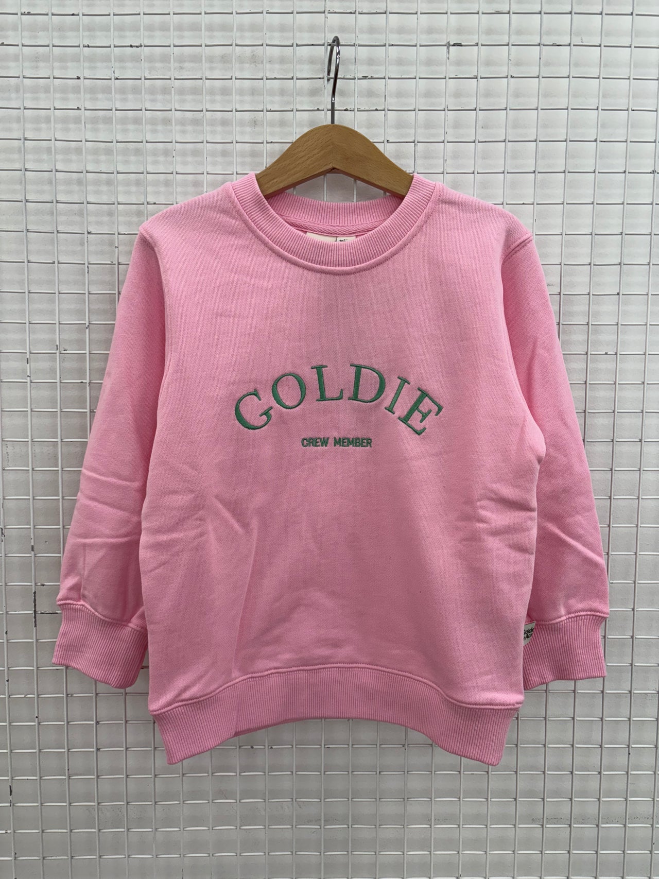 EMBROIDERED SWEATER PINK - 3Y