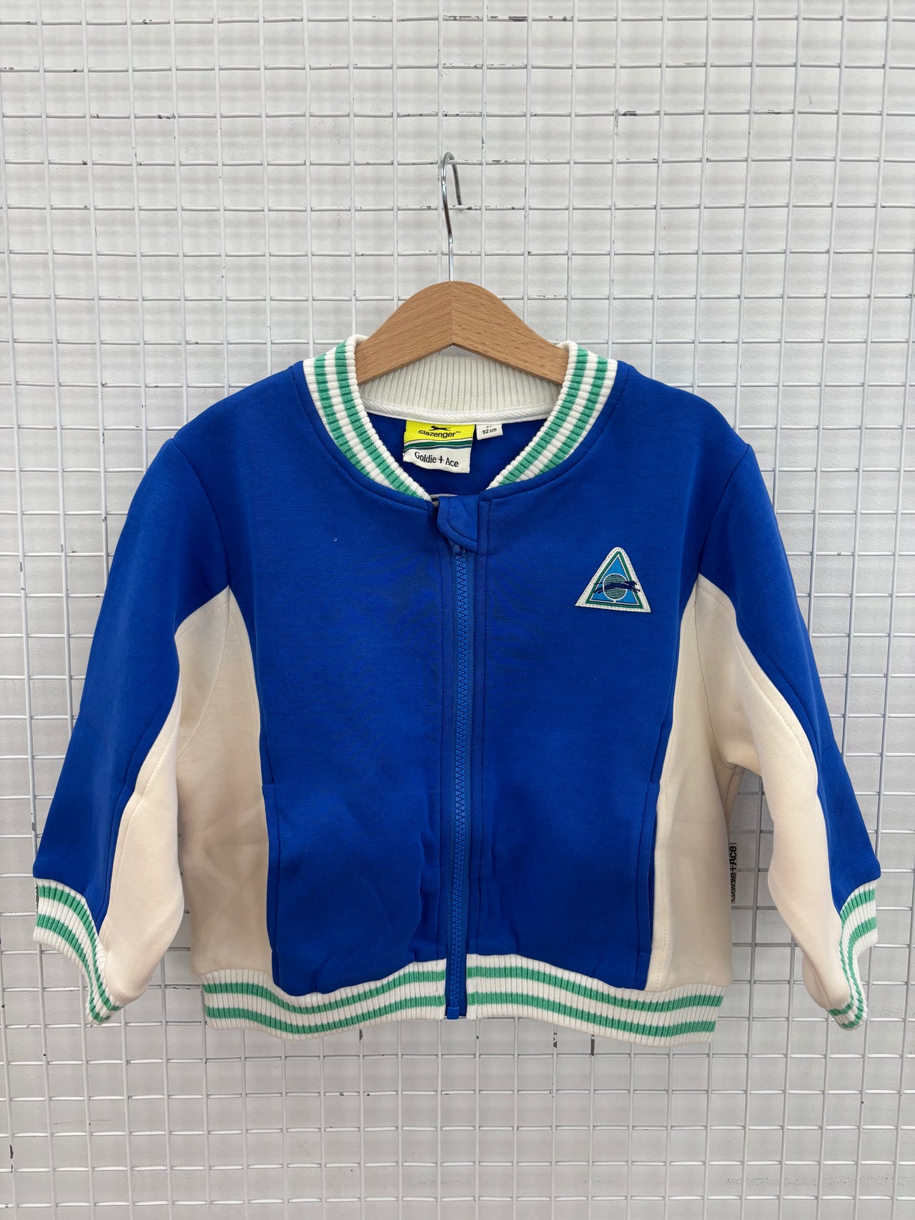 SLAZENGER EMBROIDERED JACKET - BLUE