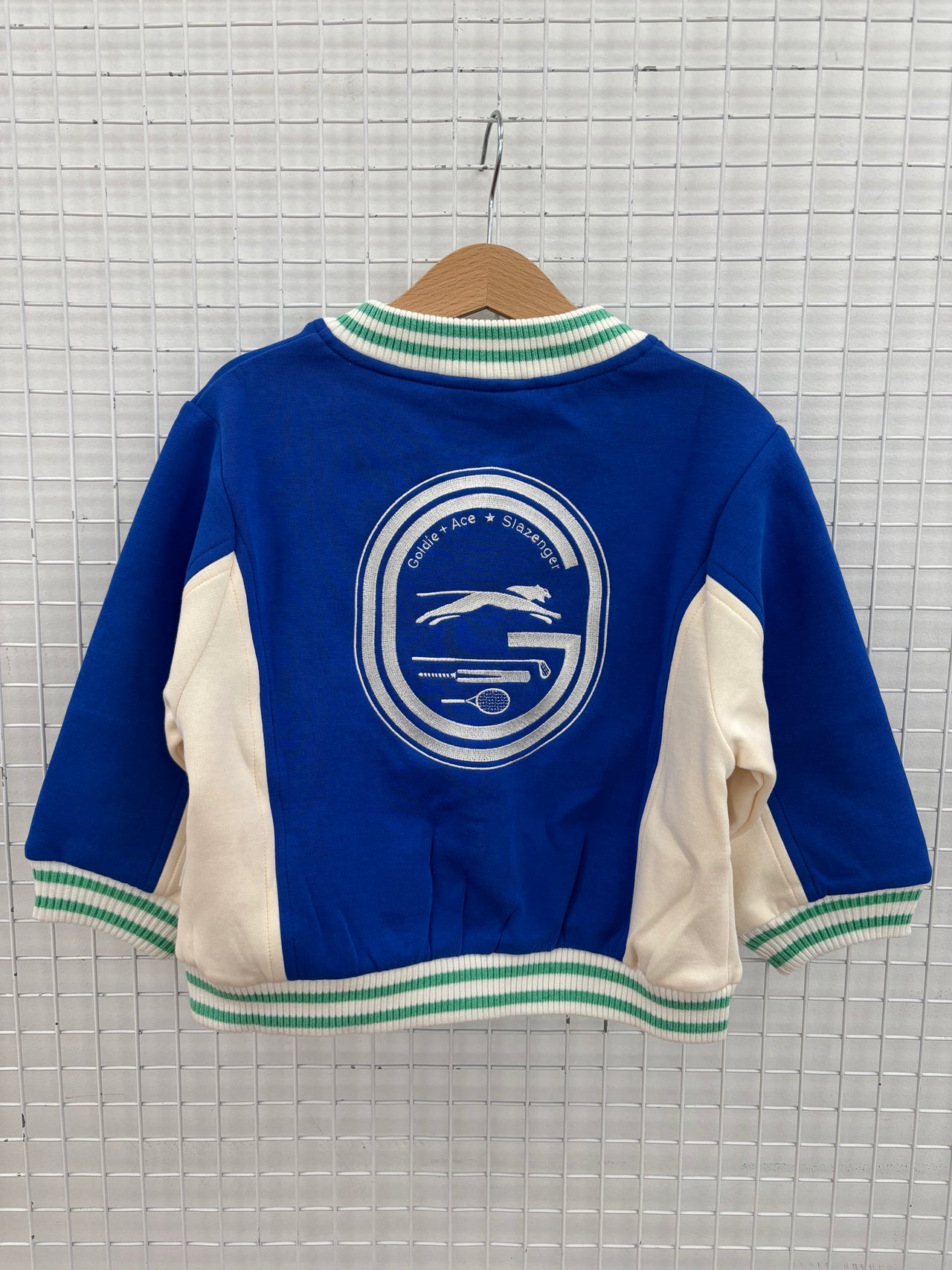 SLAZENGER EMBROIDERED JACKET - BLUE