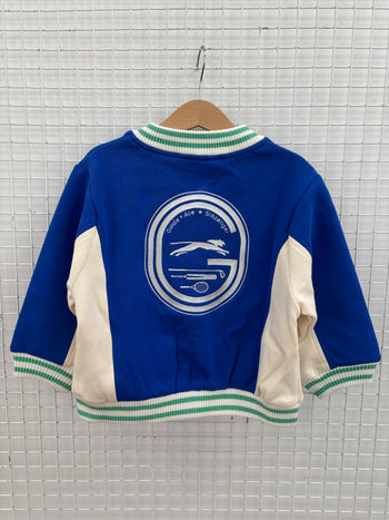 SLAZENGER EMBROIDERED JACKET - BLUE