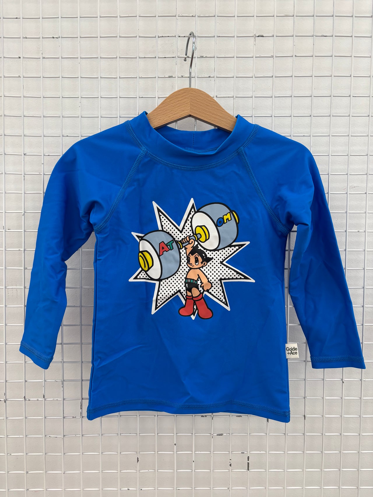 ASTRO BOY RASH VEST - BLUE