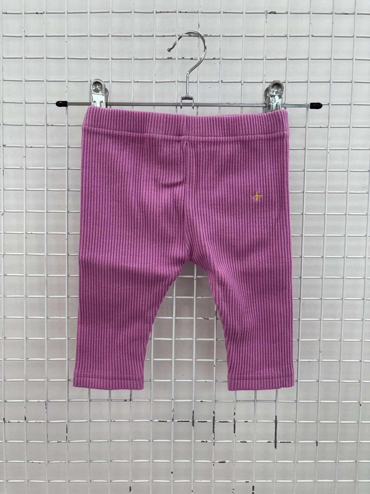 BOWIE RIB LEGGINGS - FAIRY FLOSS