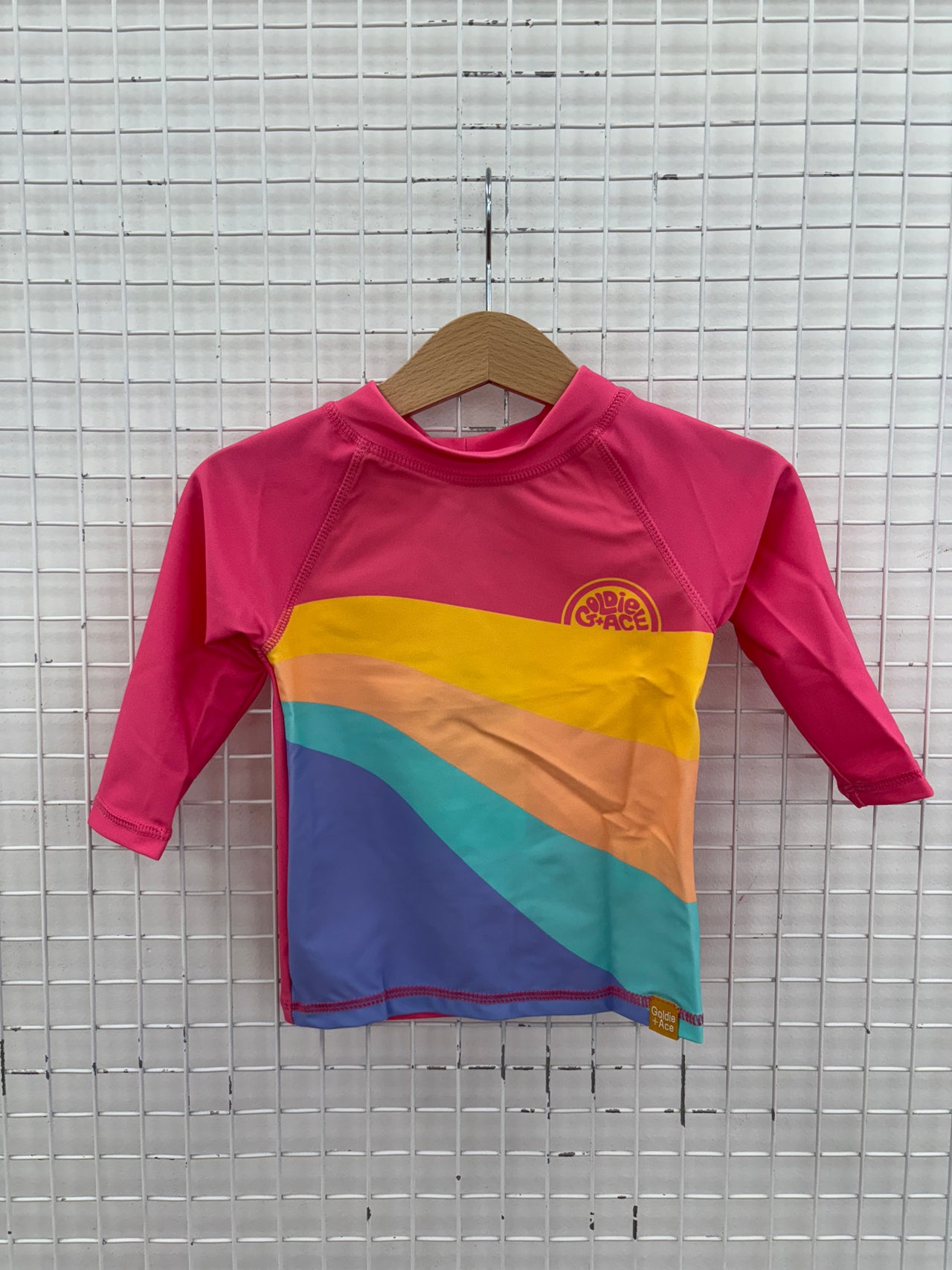RIDE THE WAVE RASH VEST - PINK