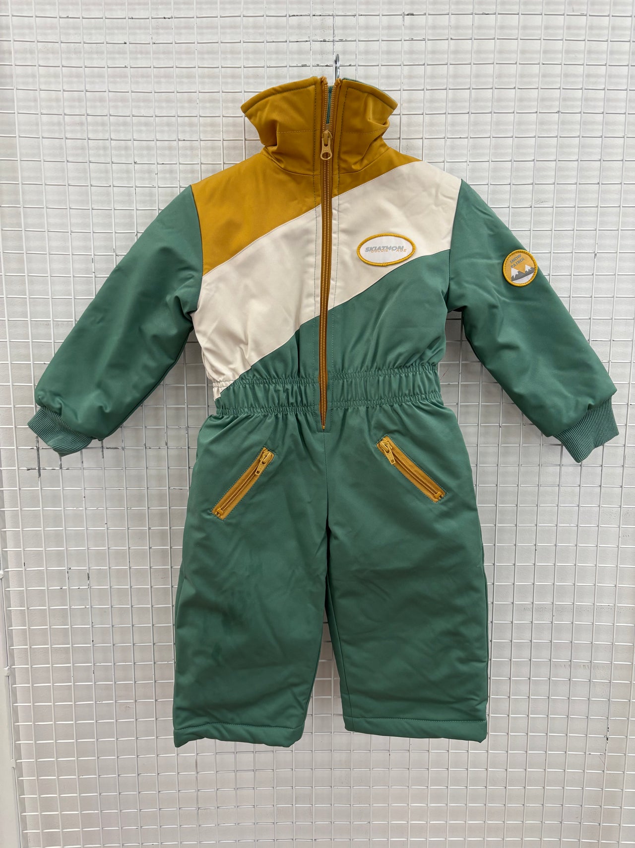 RETRO SNOWSUIT - GREEN