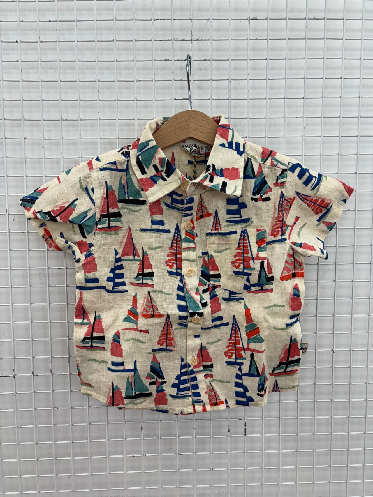 LINEN SHIRT - ON THE BAY VANILLA