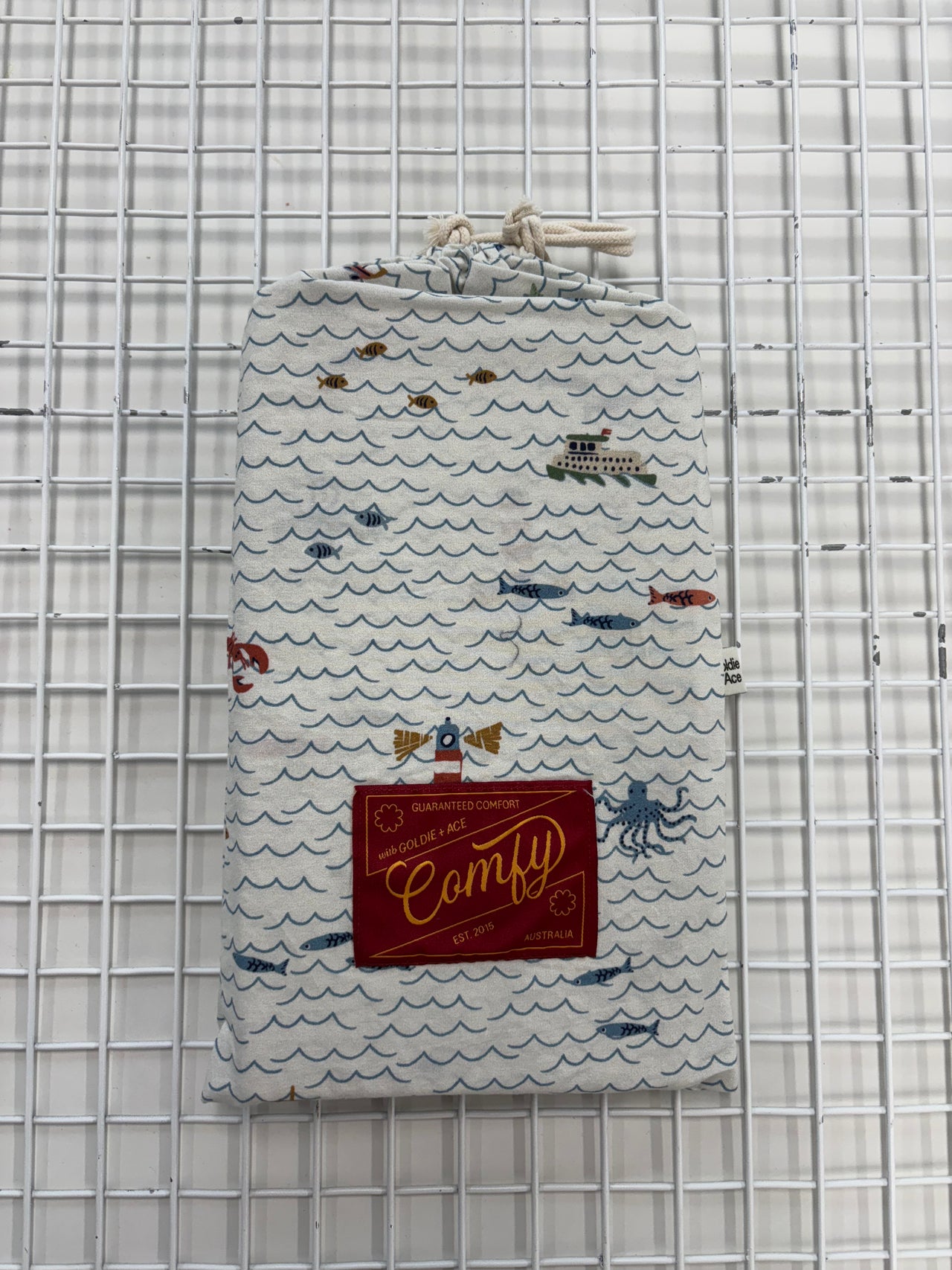 FITTED BASSINET SHEET - OCEANIA