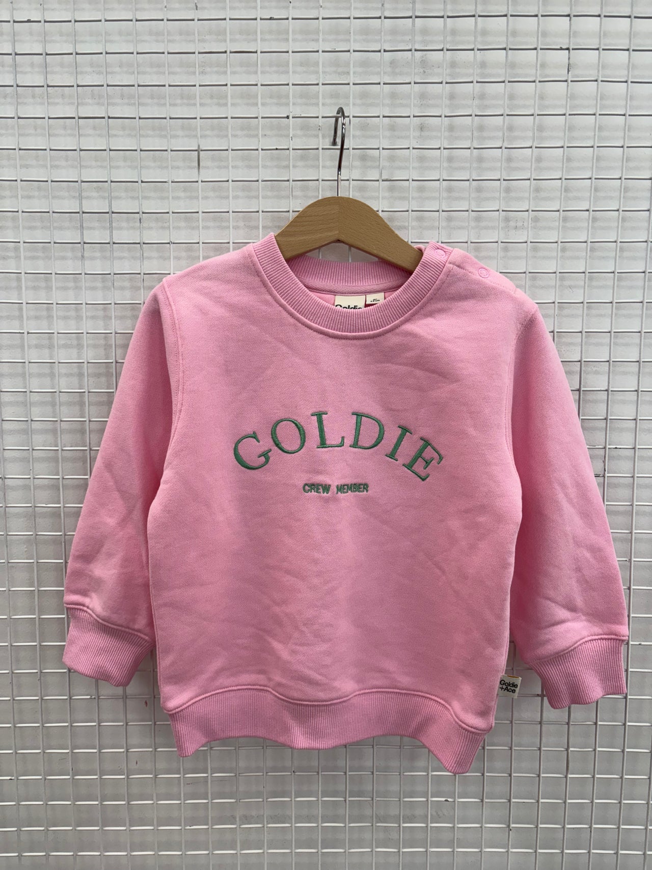 GOLDIE SWEATER PINK - 2Y