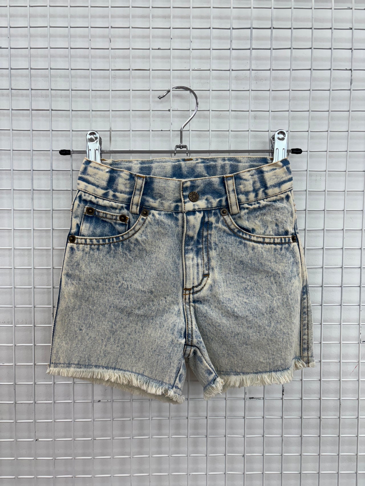 JEAN SHORTS LIGHT DENIM - 1Y