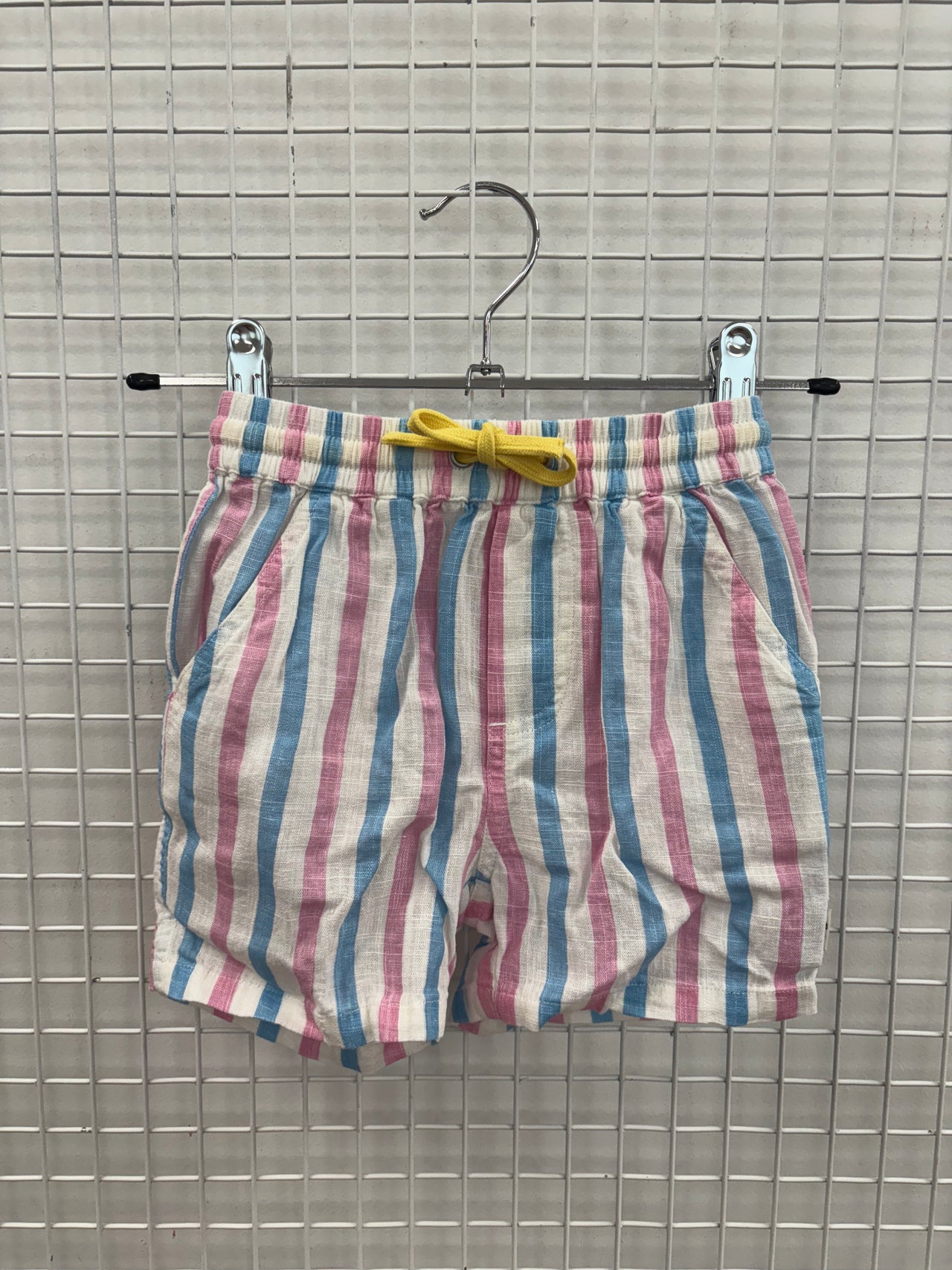 PLAYTIME STRIPE NOAH LINEN SHORTS