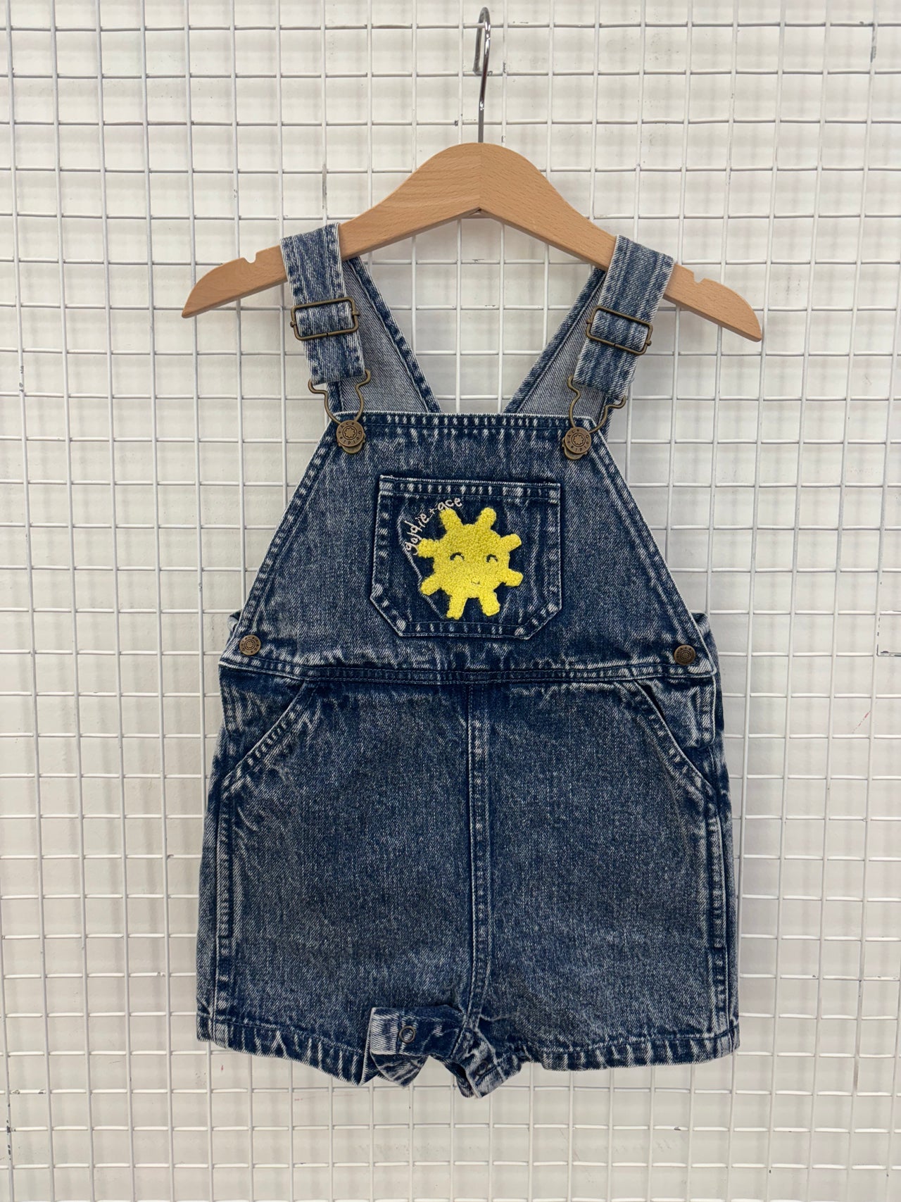 SUNSHINE BURTON DENIM OVERALLS