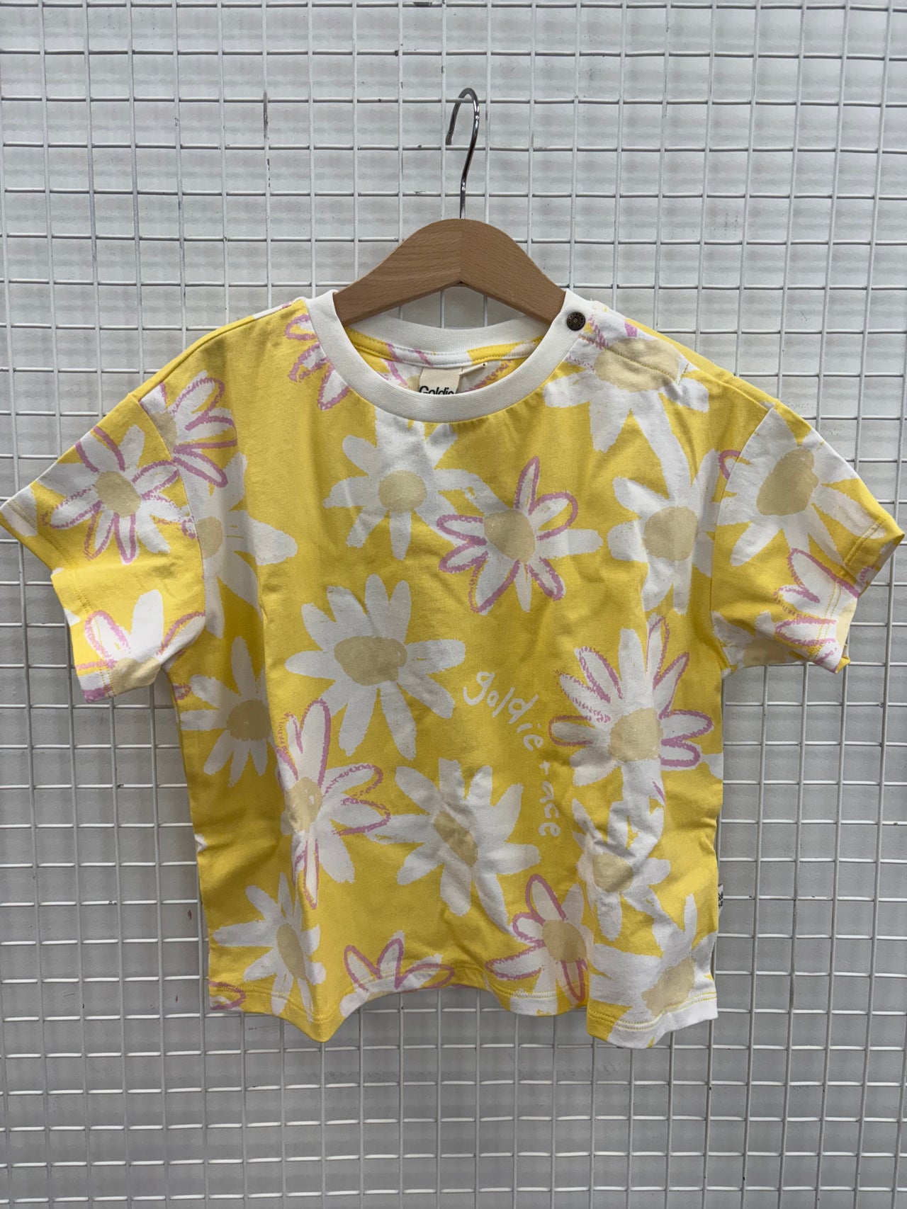 BUTTERCUP DAISY OVERSIZED T-SHIRT - YELLOW