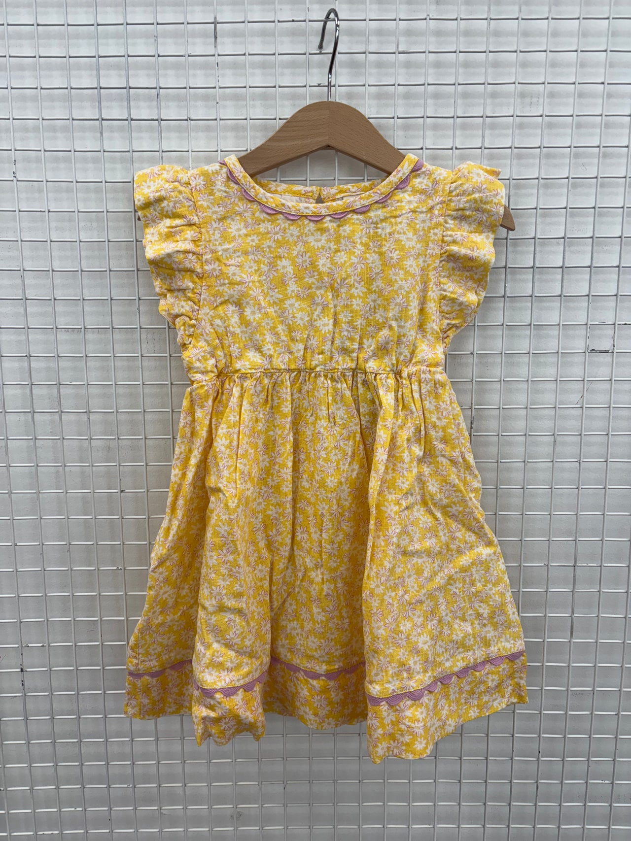 BUTTERCUP DAISY LYLA DRESS - YELLOW