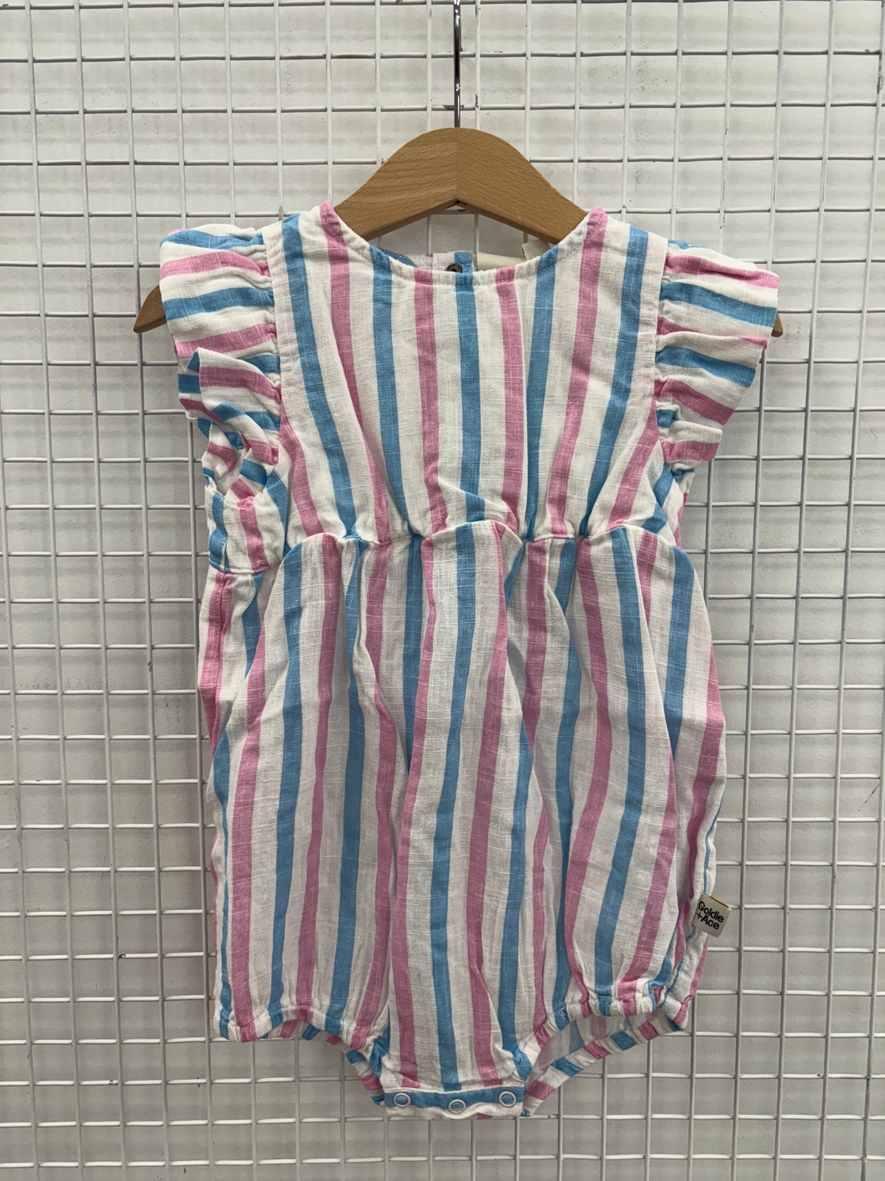 PLAYTIME STRIPE LANI ROMPER