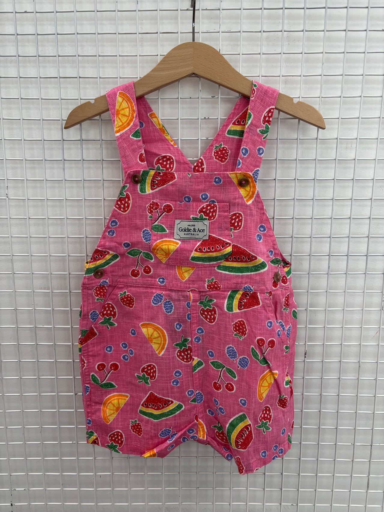 FRUIT SALAD BURTON OVERALLS - PINK