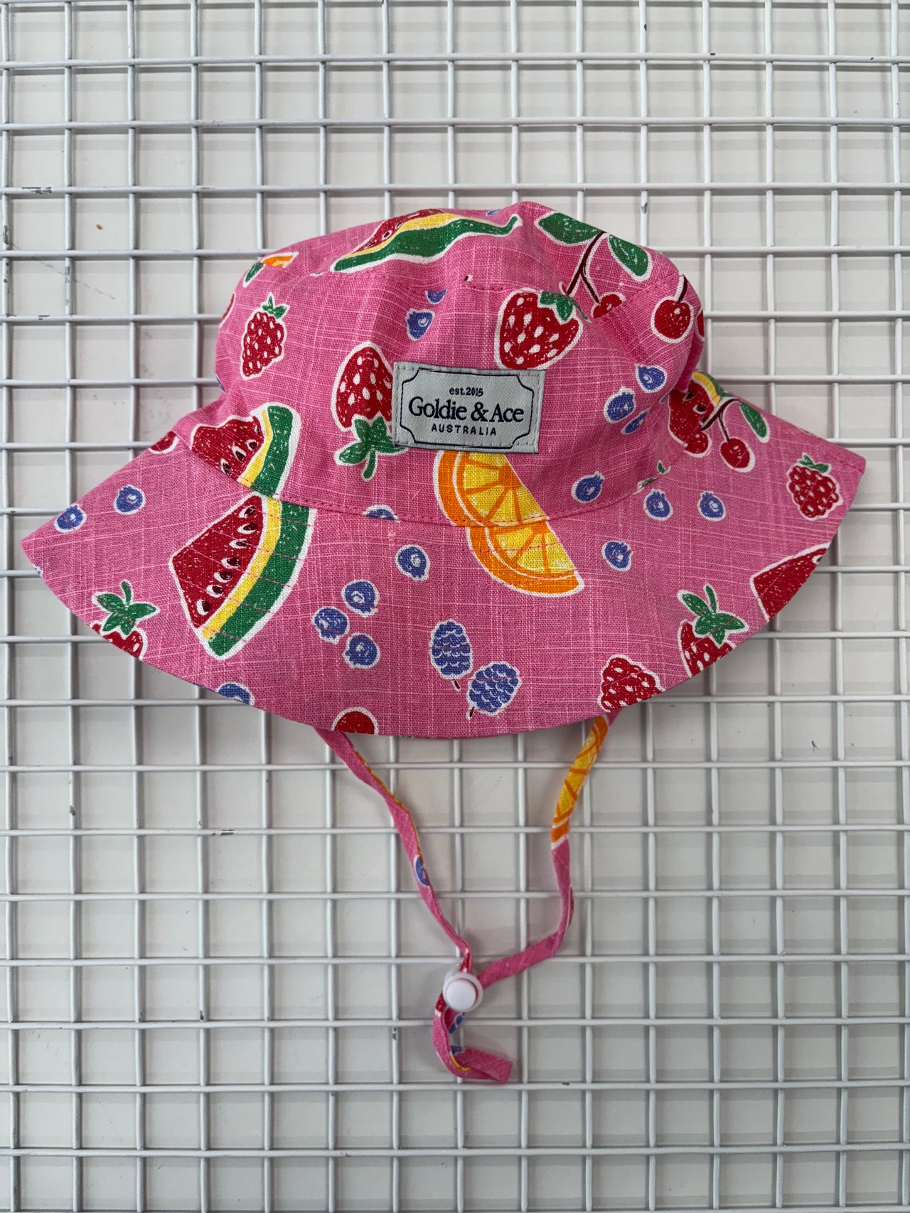 BUCKET HAT - FRUIT SALAD PINK