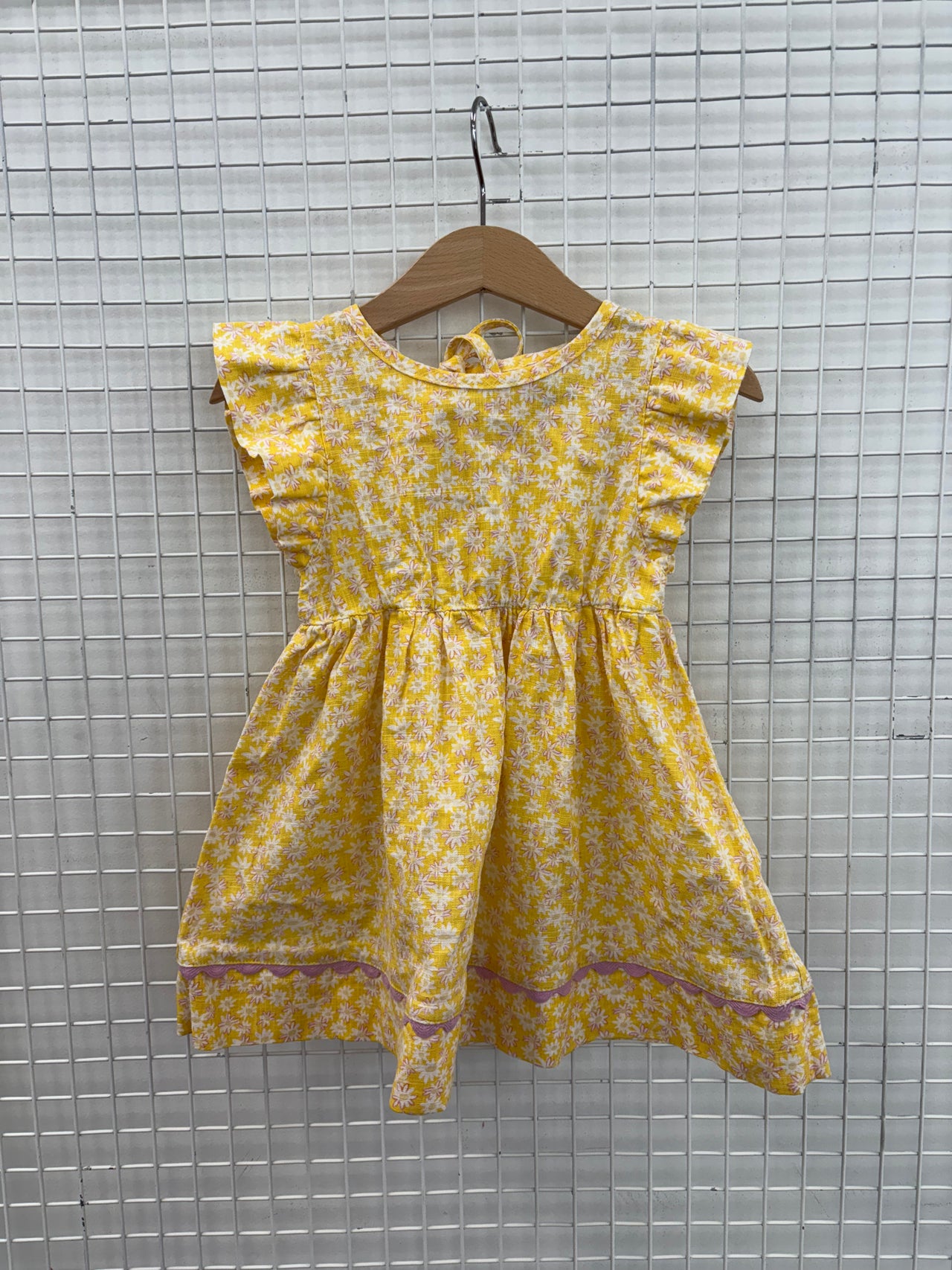 BUTTERCUP DAISY LYLA TIE BACK DRESS - 6-12M