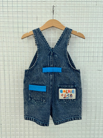 BURTON LIGHT BLUE CARPENTER DENIM OVERALLS - 1Y