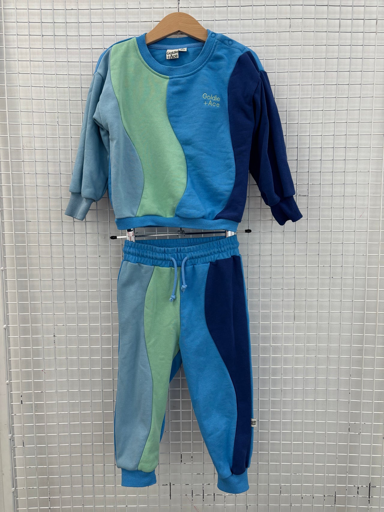 RIO WAVE TRACKSUIT SET BLUE - 2Y