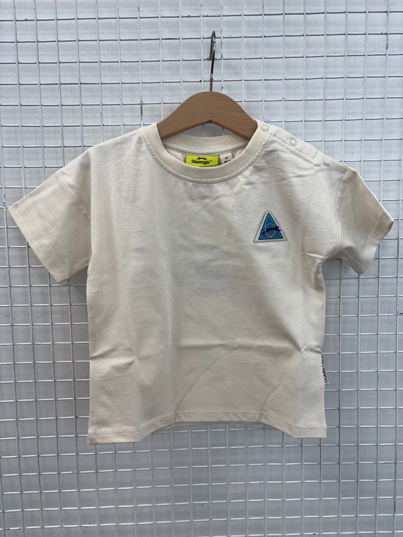 SLAZENGER T-SHIRT - CREAM