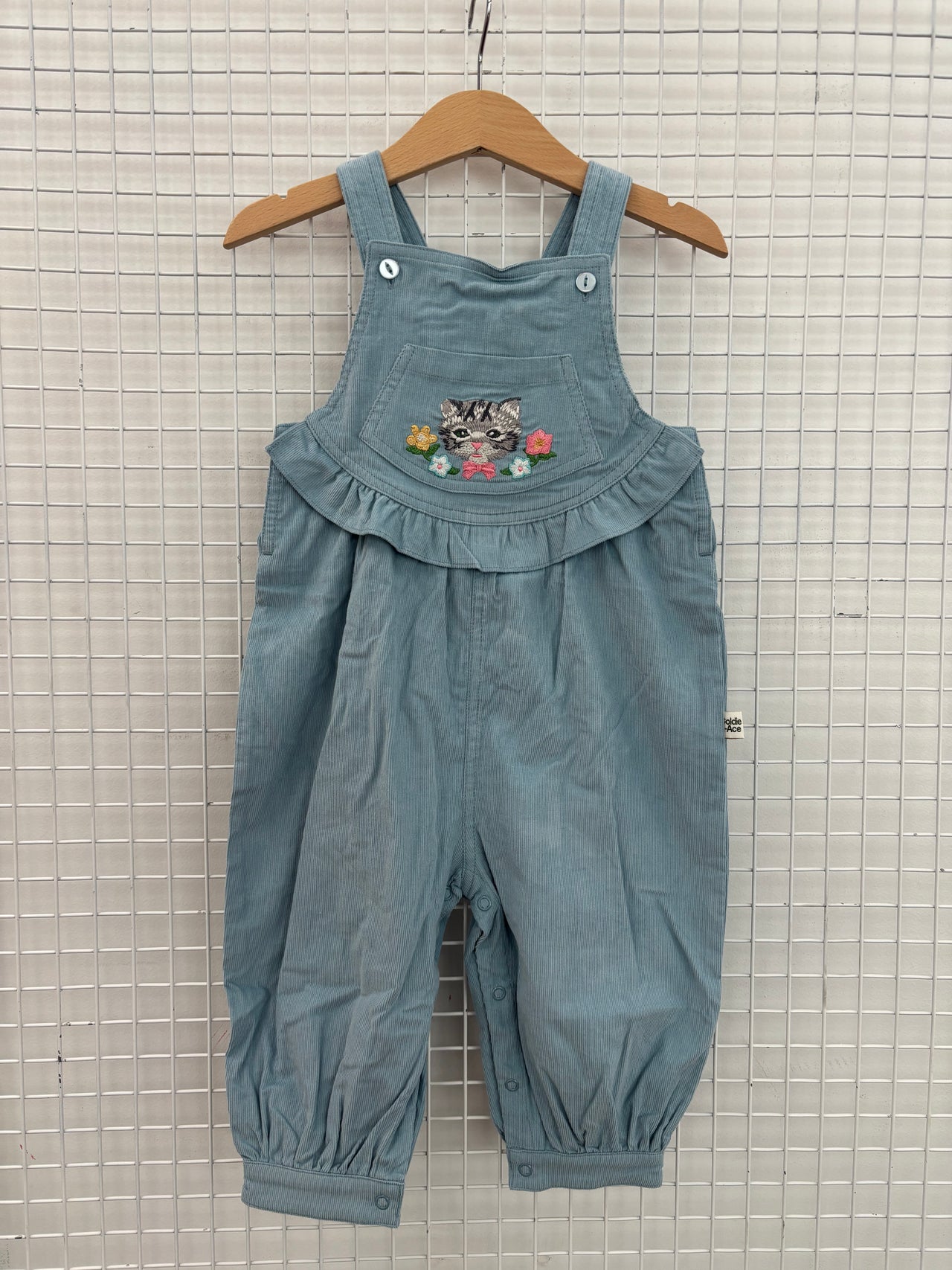 SHIRLEY BARBER CAT OVERALLS