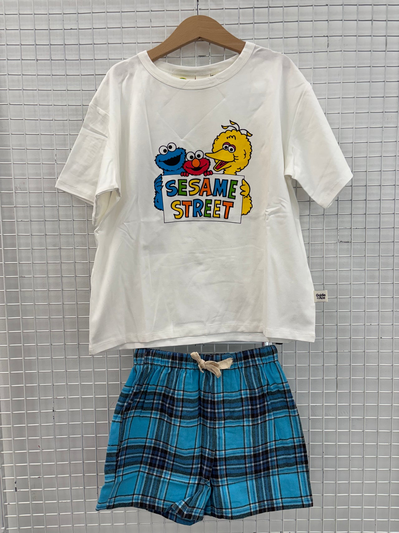 SESAME ST LOUNGE SET - 5-6Y