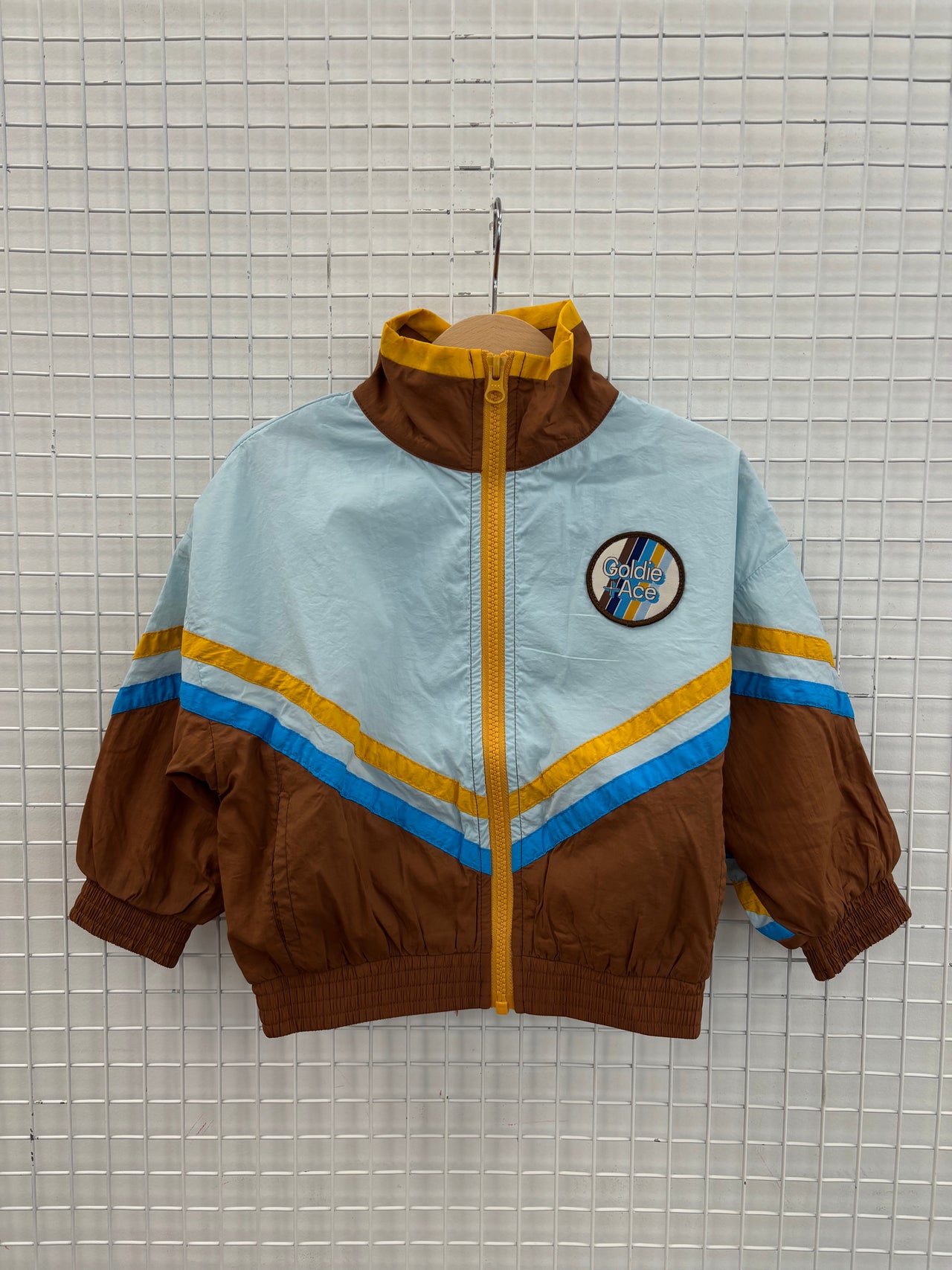 RETRO LIGHTWEIGHT SPRAY JACKET - BROWN