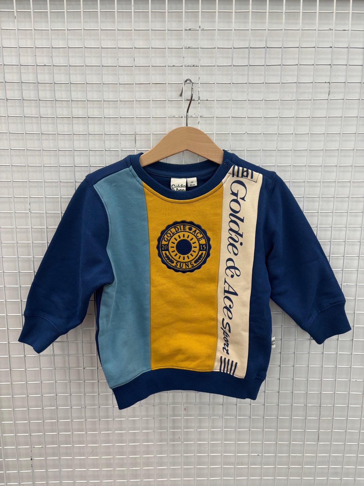 GOLDIE SPORTS DAY SWEATER - NAVY