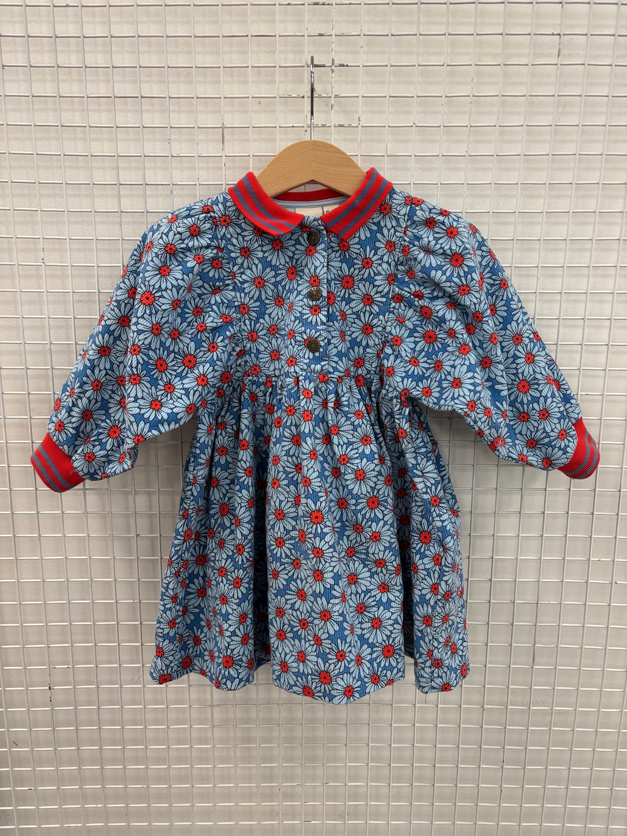 CORDUROY SHIRT DRESS DIXIE DAISY - 1Y