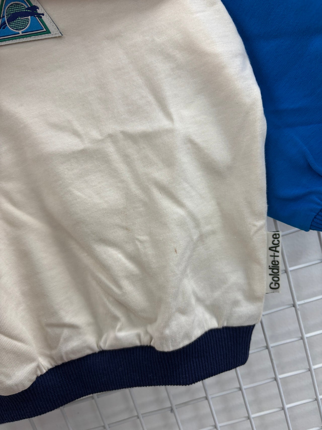 SLAZENGER RUGBY SWEAT TOP - 1Y (MARK ON FRONT)