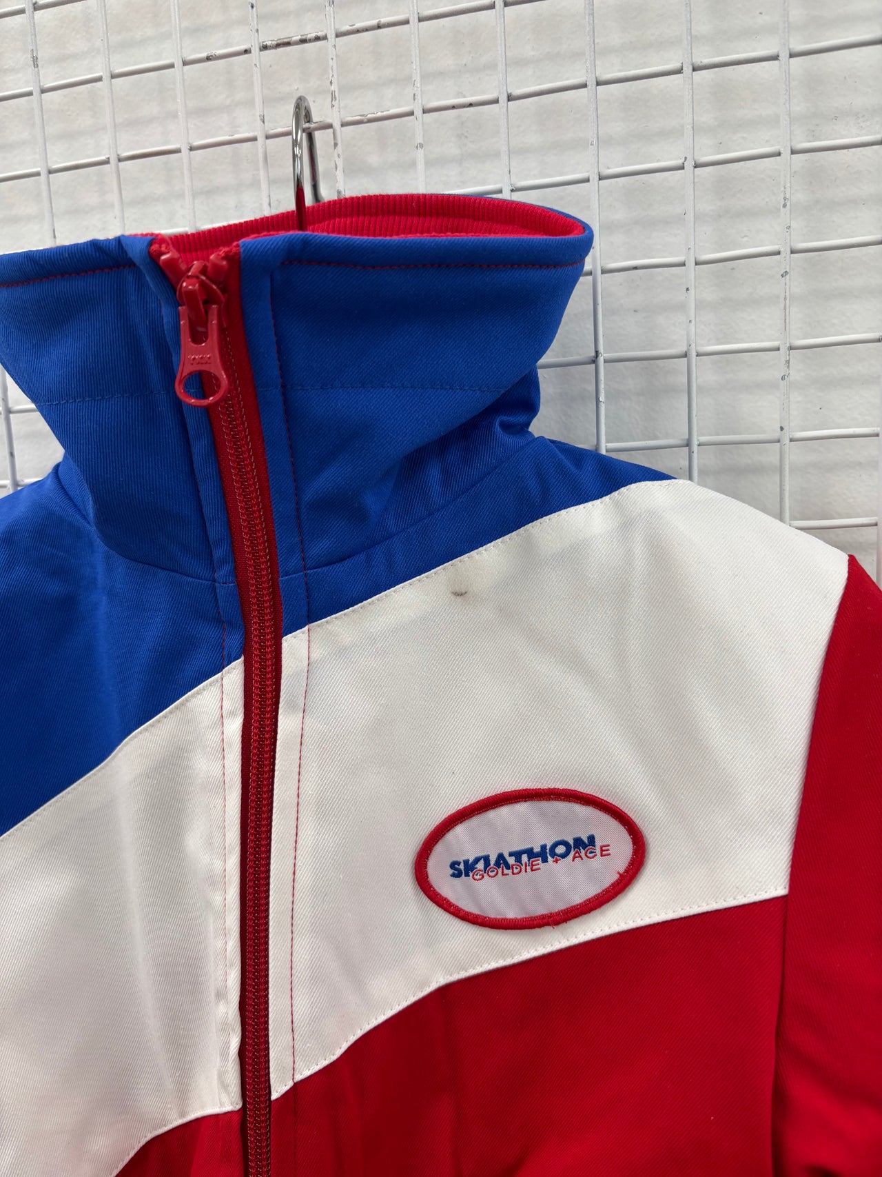 RETRO SNOW SUIT RED - 1Y (MARK ON NECK)