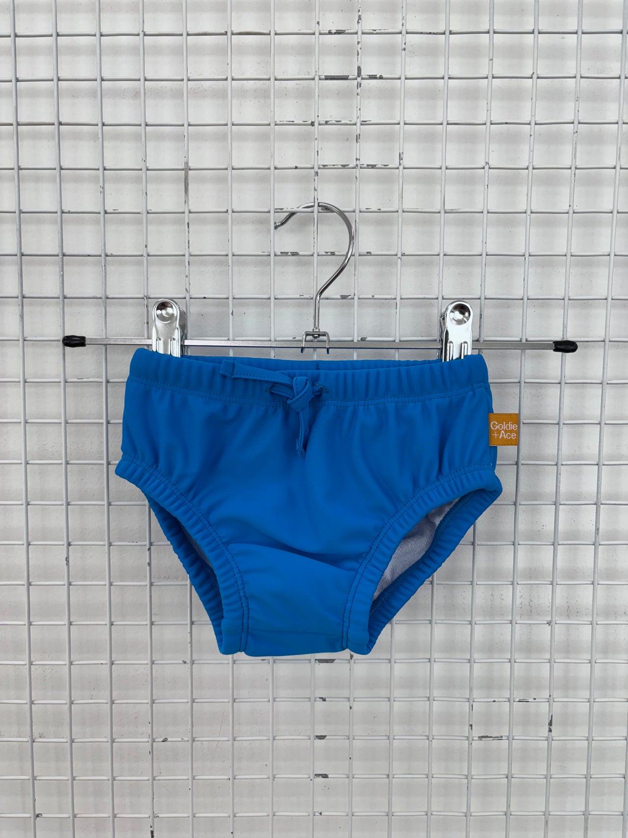 BLUE SWIM NAPPY - 6-12M