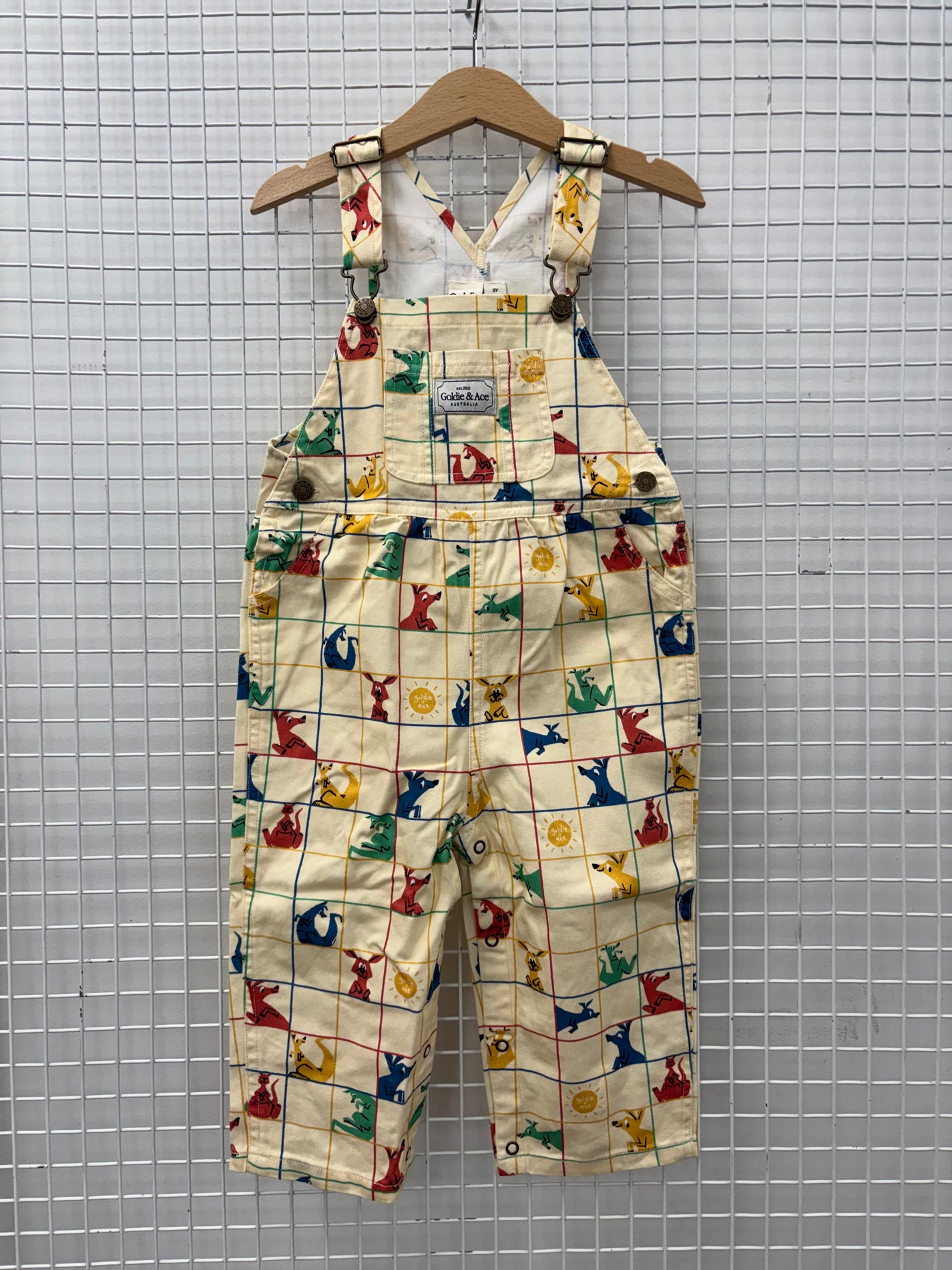 HOPSCOTCH AUSTIN DENIM OVERALLS