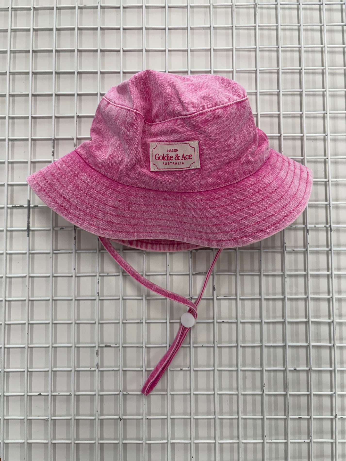 BUCKET HAT PINK DENIM - 6-18M